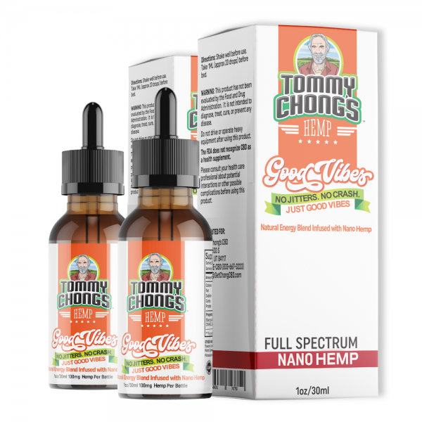 Good Vibes Nano Hemp Energy Tincture 2-Pack