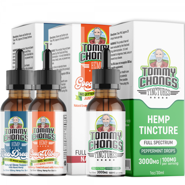 Nice Dreams + Good Vibes + 3000MG Hemp Oil Hero Bundle